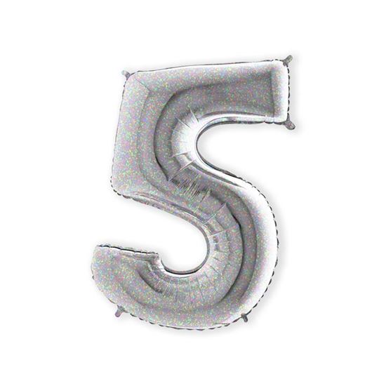 Cijfer 5 Holografisch