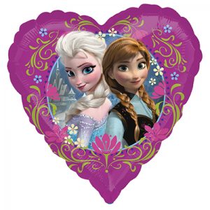 Folieballon hart frozen