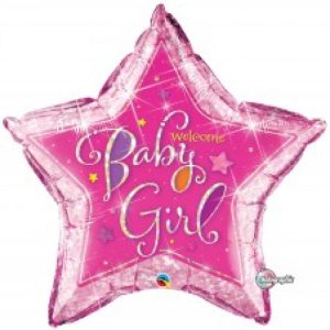 Welcome Baby Girl Stars