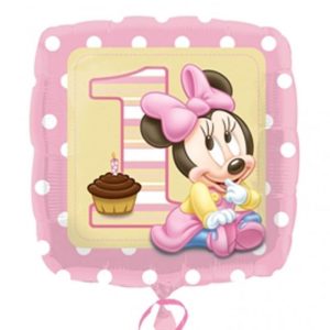 Folieballon minnie 1 Jaar
