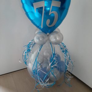 Cadeauballon 75 jaar